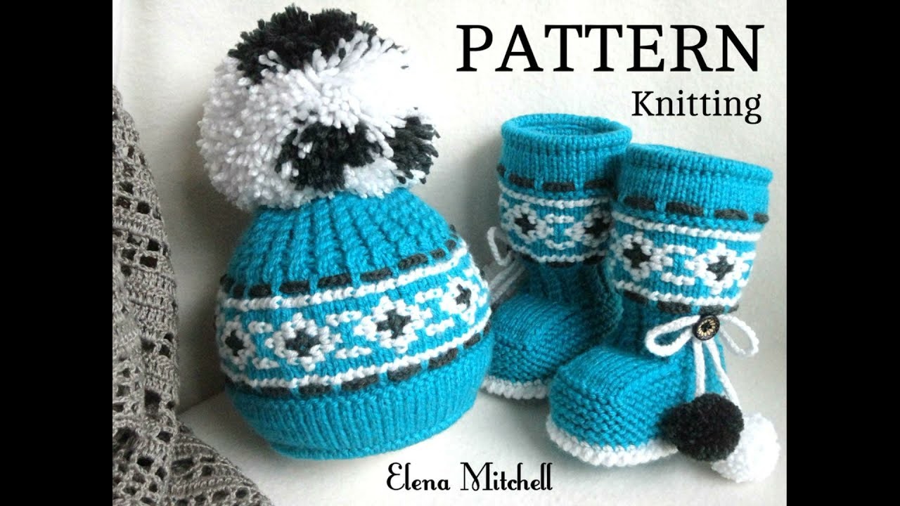 Pattern Knitting PDF Designer Elena Mitchell