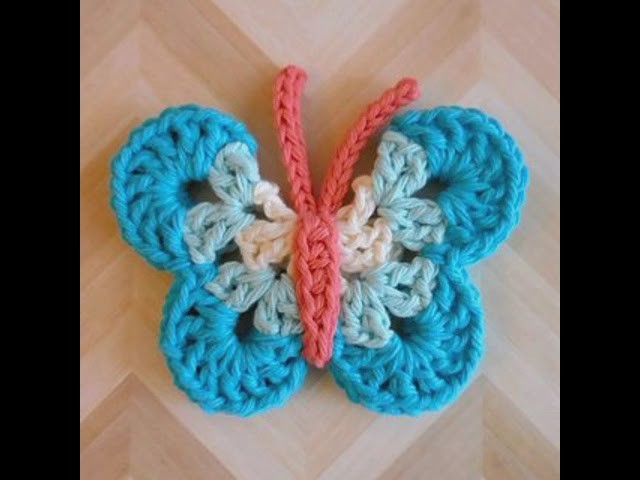 Crochet butterfly, butterfly applique, amigurumi butterfly,crochet butterfly assesories.