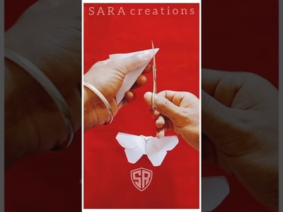 DIY - Origami Butterfly | Paper butterfly ????| Paper craft | SaRa Creations