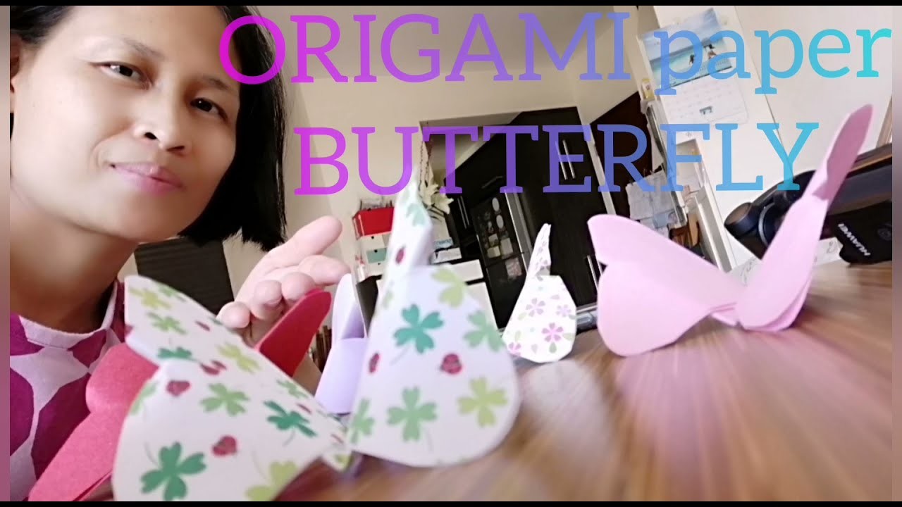 Origami butterfly Simple and Easy | adelle23 | adelle23