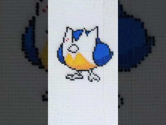 Pokémon Pixel Art - Rookidee #shorts