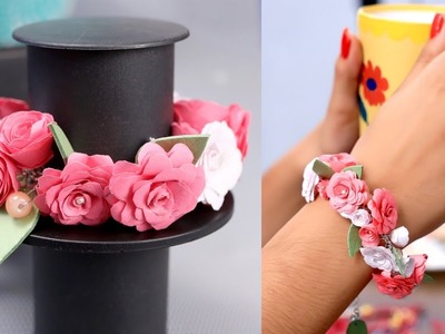 DIY Paper Bracelet ???????????? #paperjewelry #baby #short