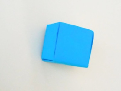 Easy origami paper cube box| origami cube| paper box| paper cube box| how to make a paper cube
