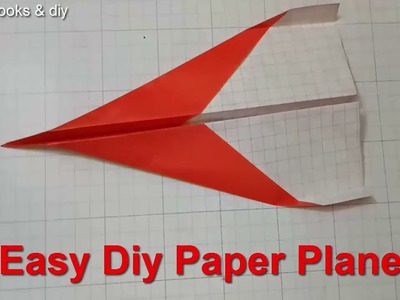 How To Make a Paper Plane - Quick and Easy Origami