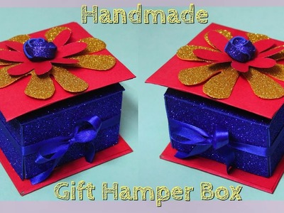 Creative Handmade Gift Hamper Box???????? #gifthamperbox #handmadebox #cardboardcraft #DIYGifthamper #DIY