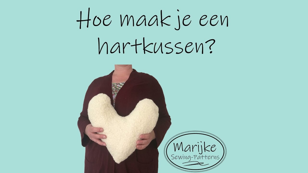 2012NL Hoe maak je een hartkussen? (GRATIS patroon)