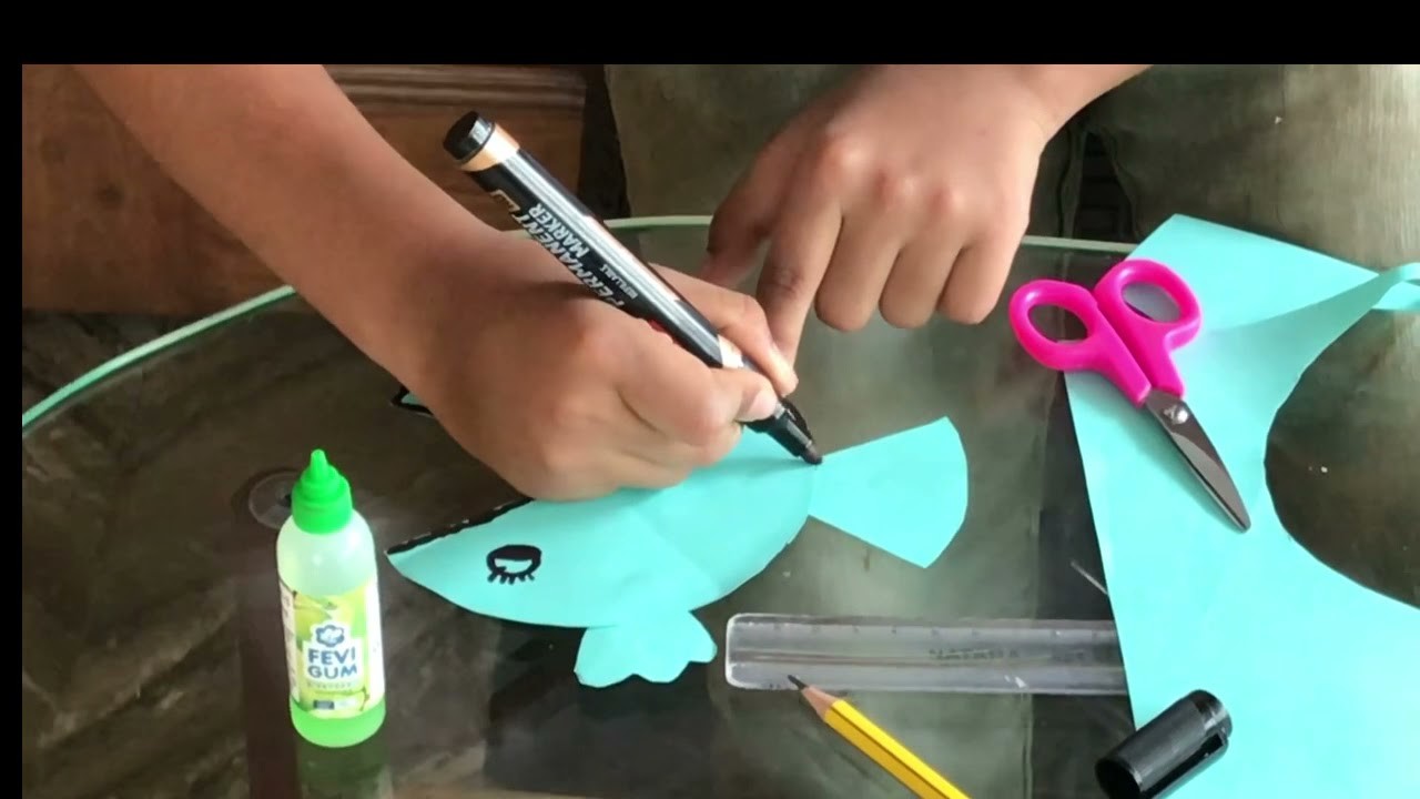 DIY PAPER FISH ????