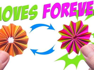 Easy Origami Paper FIDGET TOYS || Paper Moves Forever || DIY antistress