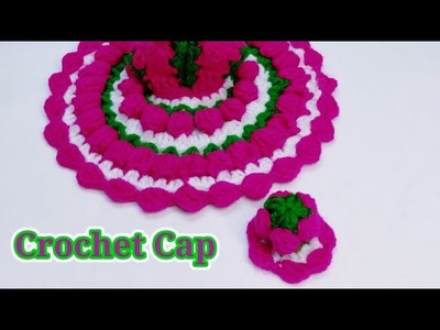 Crochet cap for Kanha ji #Ladoo Gopal ji ki cap
