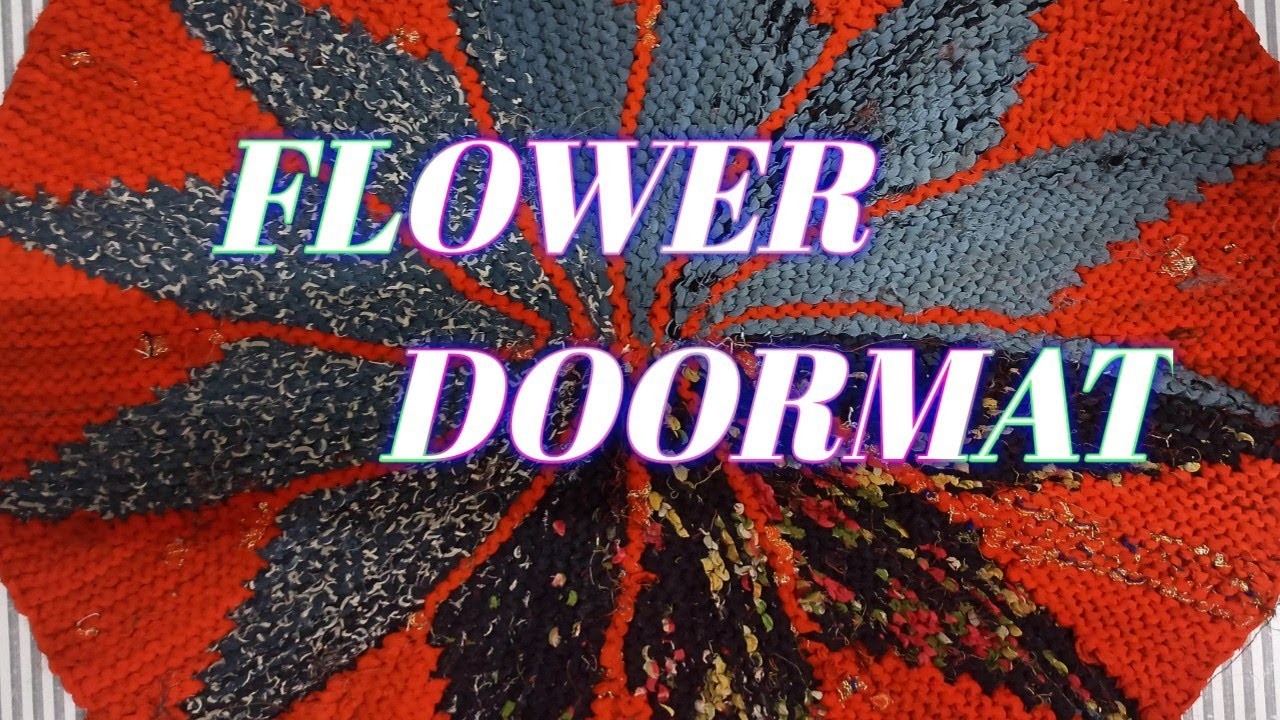 Flower????Doormat # 2021