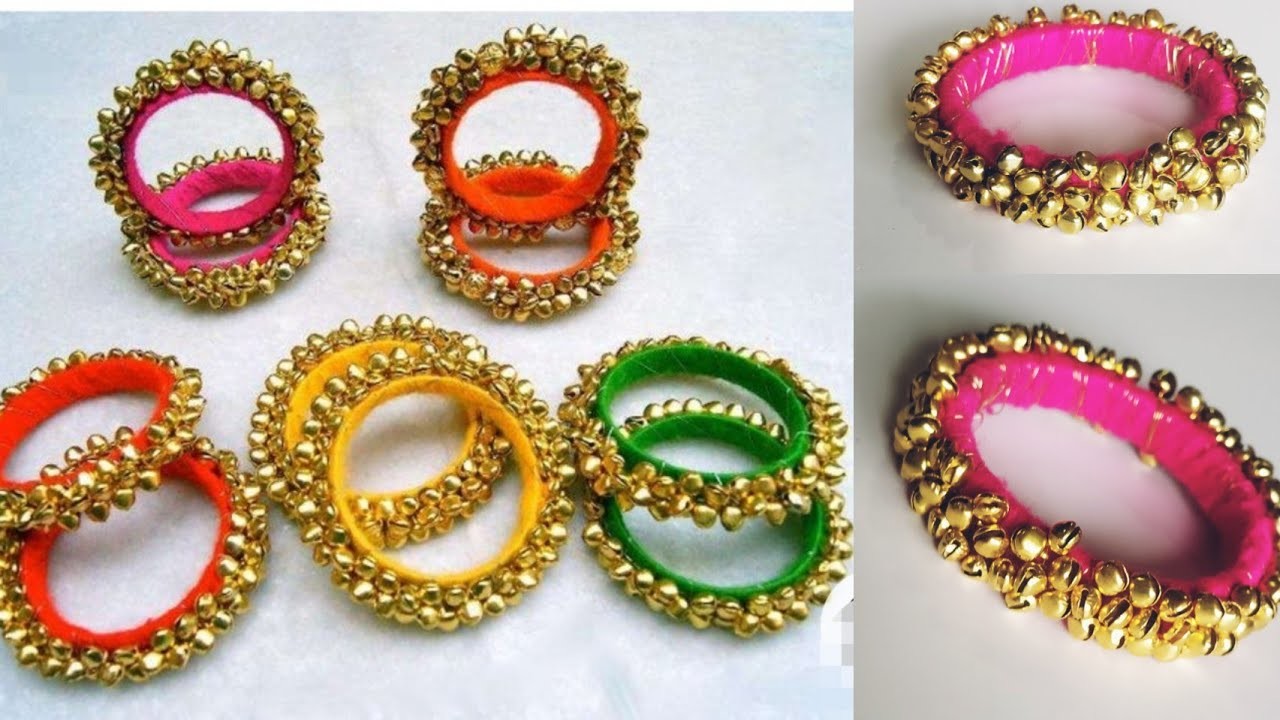 Ghungroo Bangles|Fancy bangles |Pink ghungroo Bangles