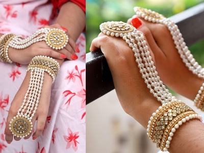 Trendy!!!.  Designer Ring Bracelet ???????? #shorts #diyjewelry #raataanlambiyan