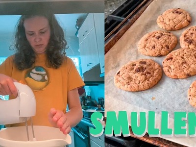 Hoe bak je koekjes? ???? (nou zo dus) | Houdjebecca vlog #87