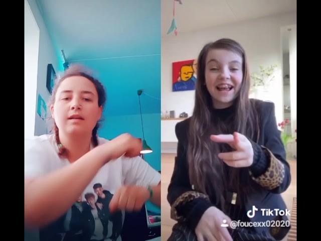 Tik Tok samen met Bibi