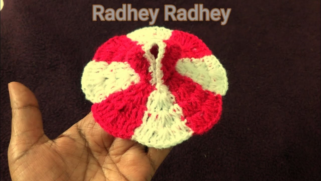 Kanha ji. laddu Gopal ki Crochet woolen Dress size 0-1 no Radhey Radhey .