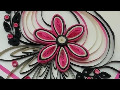 Paper quilling flower art | paper quilling frames