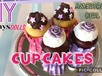 DIY  American Girl Cupcakes