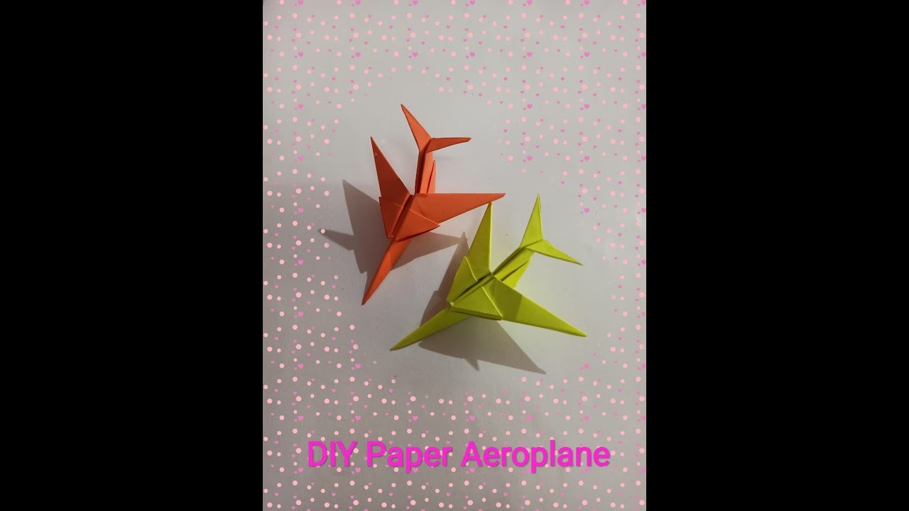 DIY Paper Aeroplane | #shorts      ( Square size = 9x9 cm. )