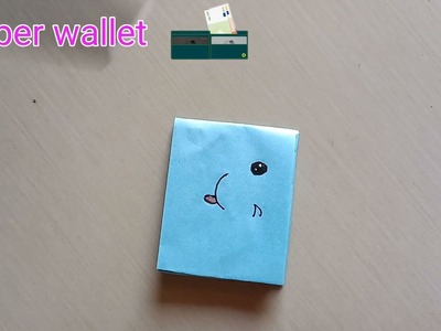 DIY Paper wallet I Origami wallet I Craft paper wallet