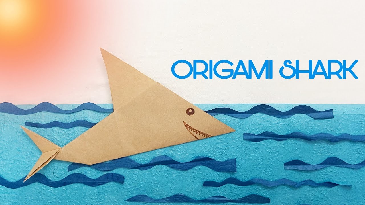Origami Shark - DIY Paper Shark - Origami Easy