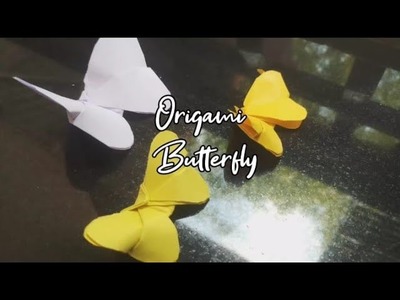 D.I.Y origami Paper butterfly ????✨.#shorts #ytshorts