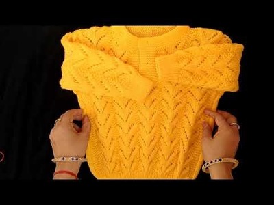 Different Knitting Design For Baby Sweater, Cardigan, Jacket(Part=1)बच्चोंकेलिएरेडीमेडलूक में स्वेटर