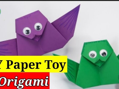 DlY Paper Toys. Easy Origami Paper BIRDS