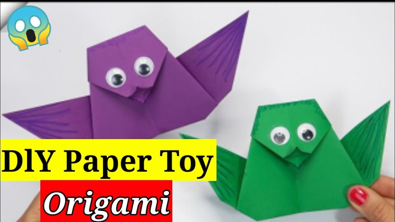 DlY Paper Toys. Easy Origami Paper BIRDS