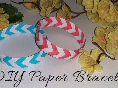 DIY Paper Bracelet | Bracelet Making | Paper Bracelet #paper_craft #diy