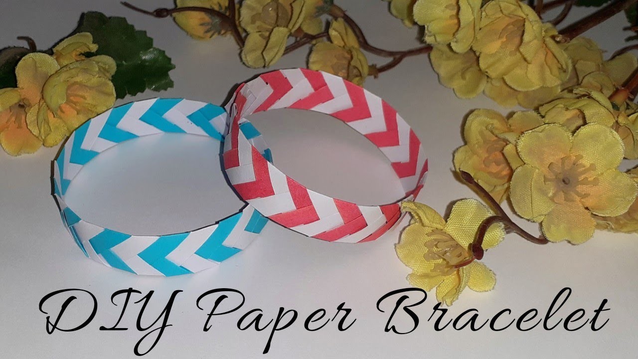 DIY Paper Bracelet | Bracelet Making | Paper Bracelet #paper_craft #diy