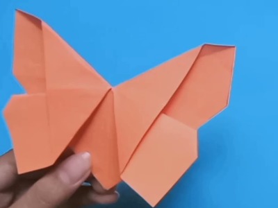 Origami butterfly,paper butterfly,paper butterfly making,#papercraft #diy #trenddingvideo #origami
