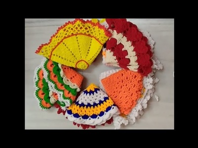 10 Latest Thalpos for Beginners l करोसिया का थालपोस #crochetforbeginners
