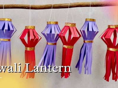 Paper Lantern Making|Kandil|Diwali Special|Easy|DIY