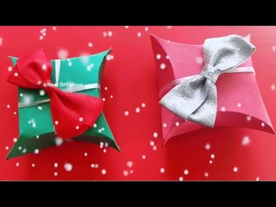 Christmas Special Diy paper Gift box | origami gift box | Diy Cute paper crafts | Paper crafts #diy
