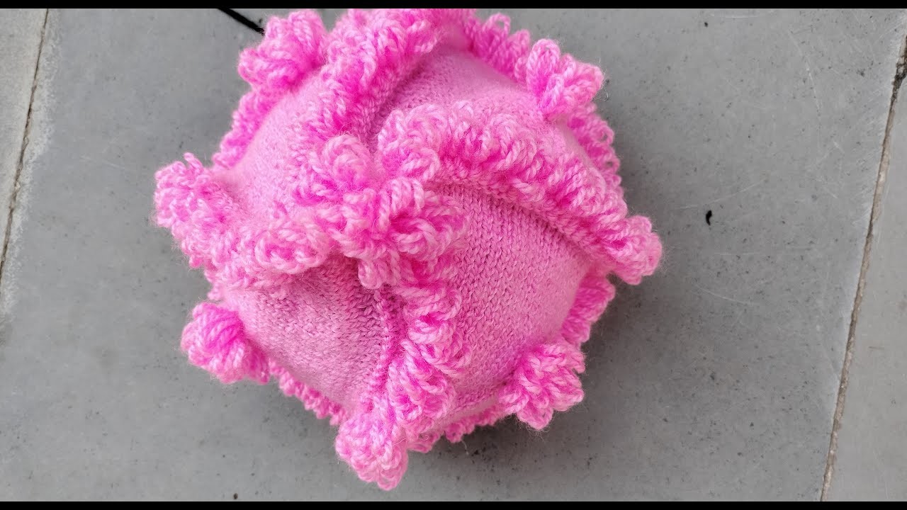 गजरा कैप | Very Lovely and Easy Knitting Method for 1 to 2 Year Child
