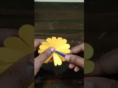 DIY Paper Flowers | Easy Paper Flowers #besheysartsandcrafts #shorts