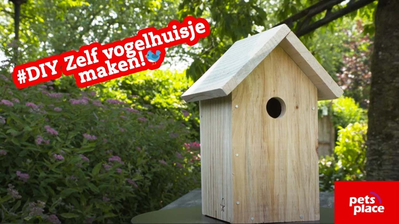 DIY zelf een vogelhuisje maken! #DIY #vogel