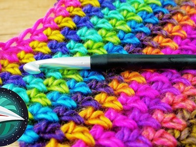 Haken voor Beginners | Herfst sjaal super mooie kleuren | Leren Haken