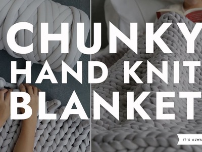 Hand Knit Blanket