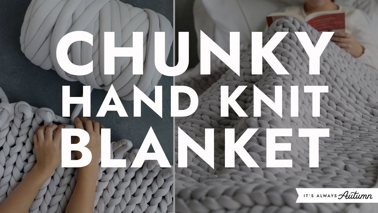 Hand Knit Blanket