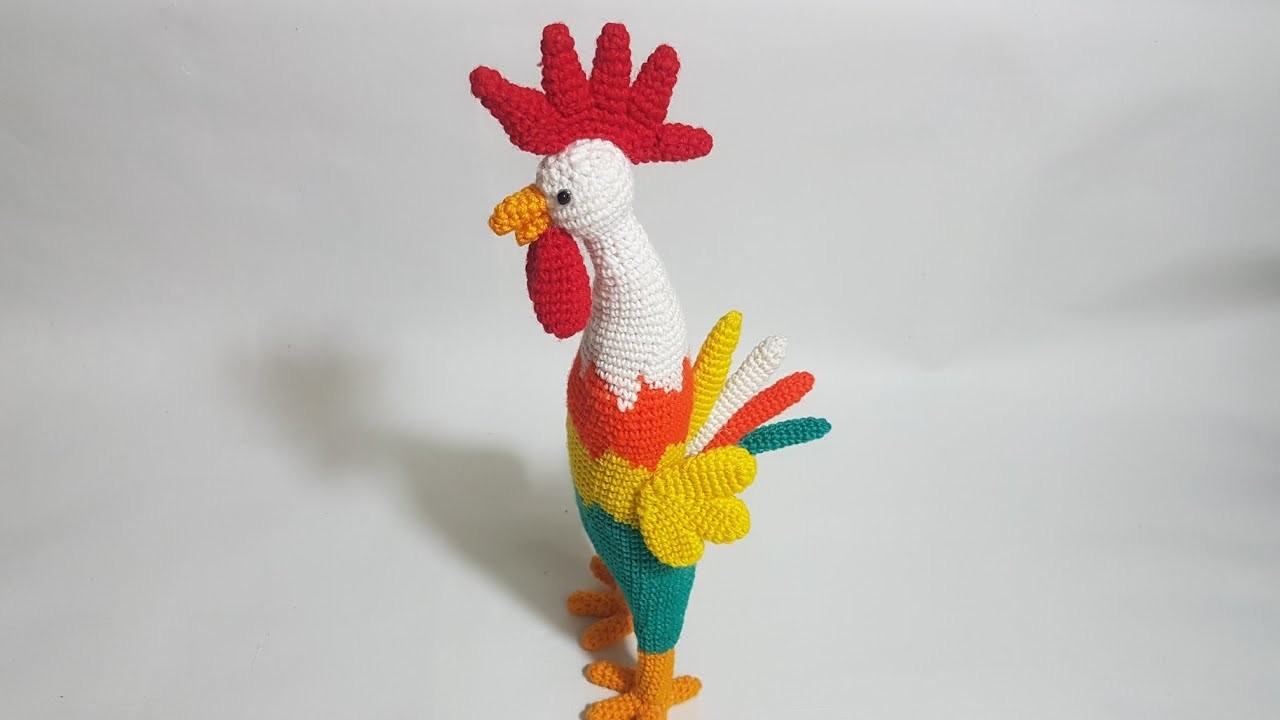 Crochet cock | Crochet Rooster