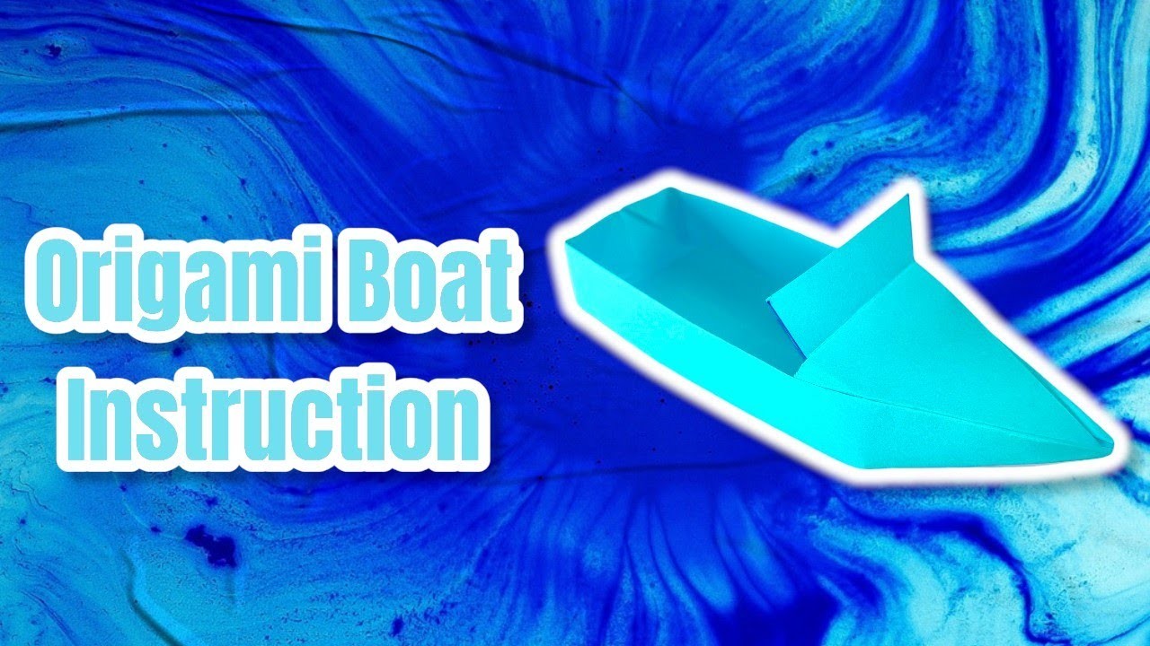 DIY Paper Origami Boat Very Easy - BOT Origami