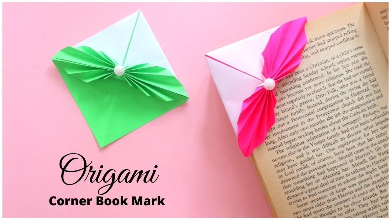 EASY Origami Book Corner