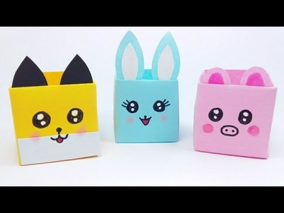 Cute Origami Paper Box - Gift Box - Box Organizer - Paper Craft