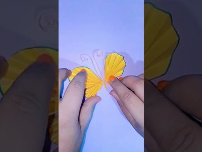 DIY Paper Butterfly ???? | Origami paper butterfly