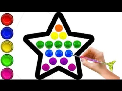 Drawing a picture star POP IT.нарисуете ПОП ИТ.ПОП ИТ суретин салуу.POP IT SURET.Best star children