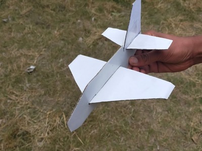 Cardboard से Airplane बनाओ  | how to make cardboard airplane at home