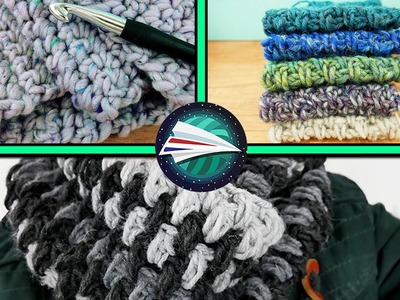 3 prachtige sjaals gemaakt van dikke wol | Crochet Ideas