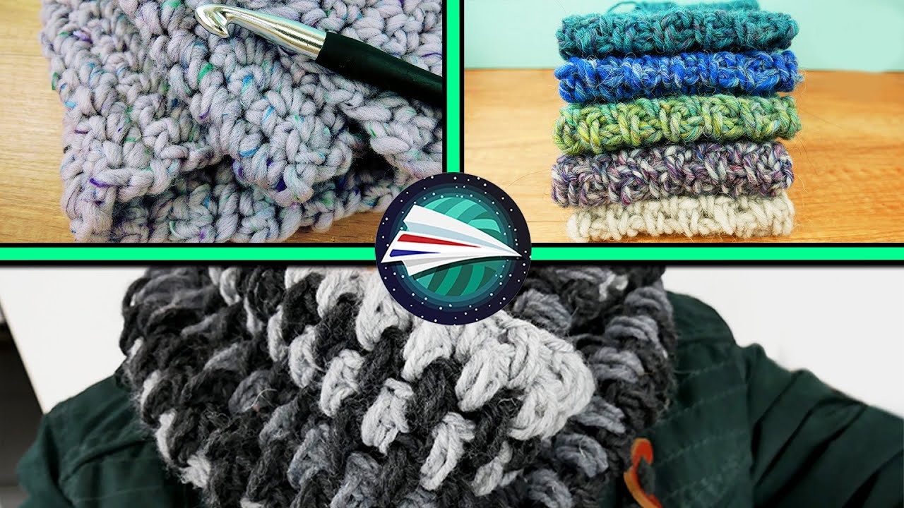 3 prachtige sjaals gemaakt van dikke wol | Crochet Ideas