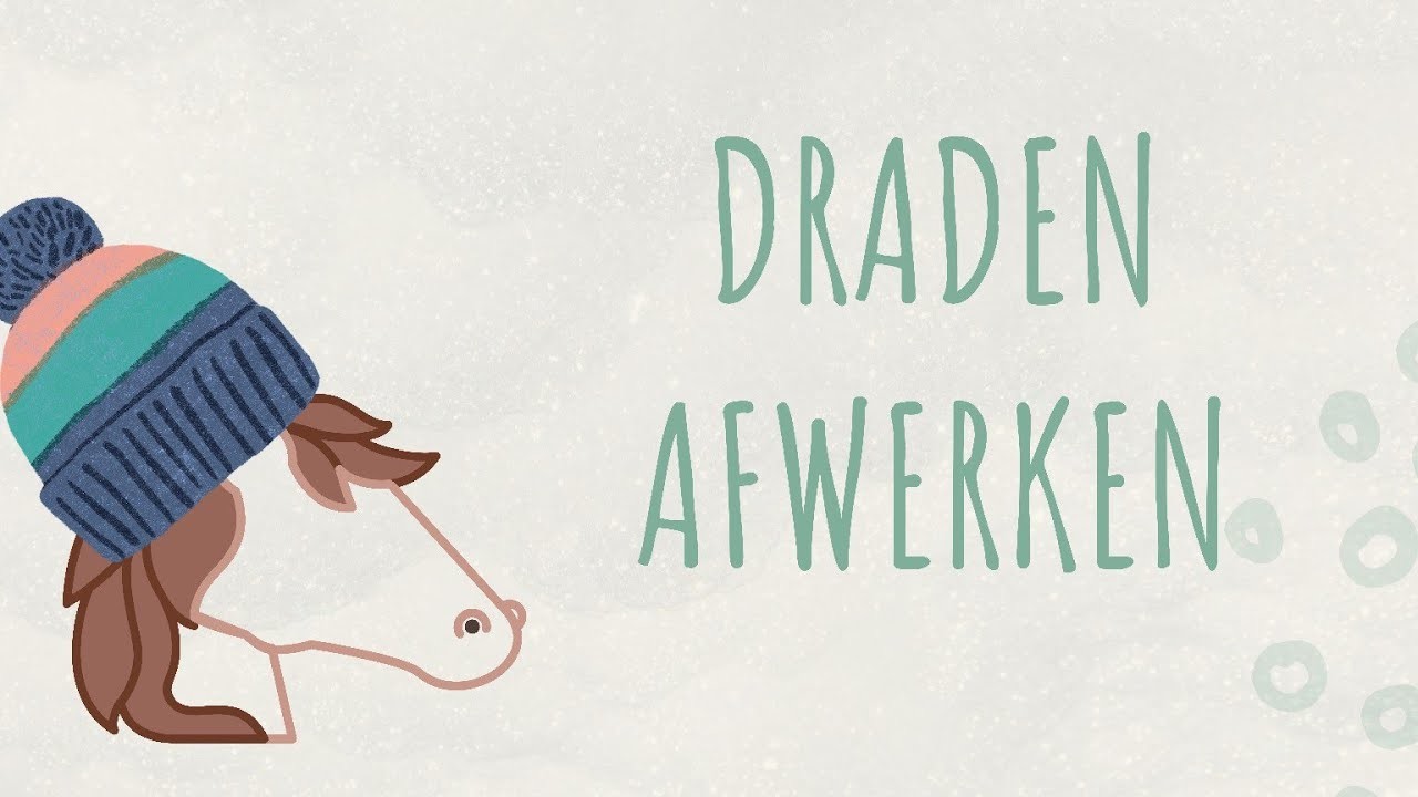 #5 Een ponymuts haken - Draden afwerken